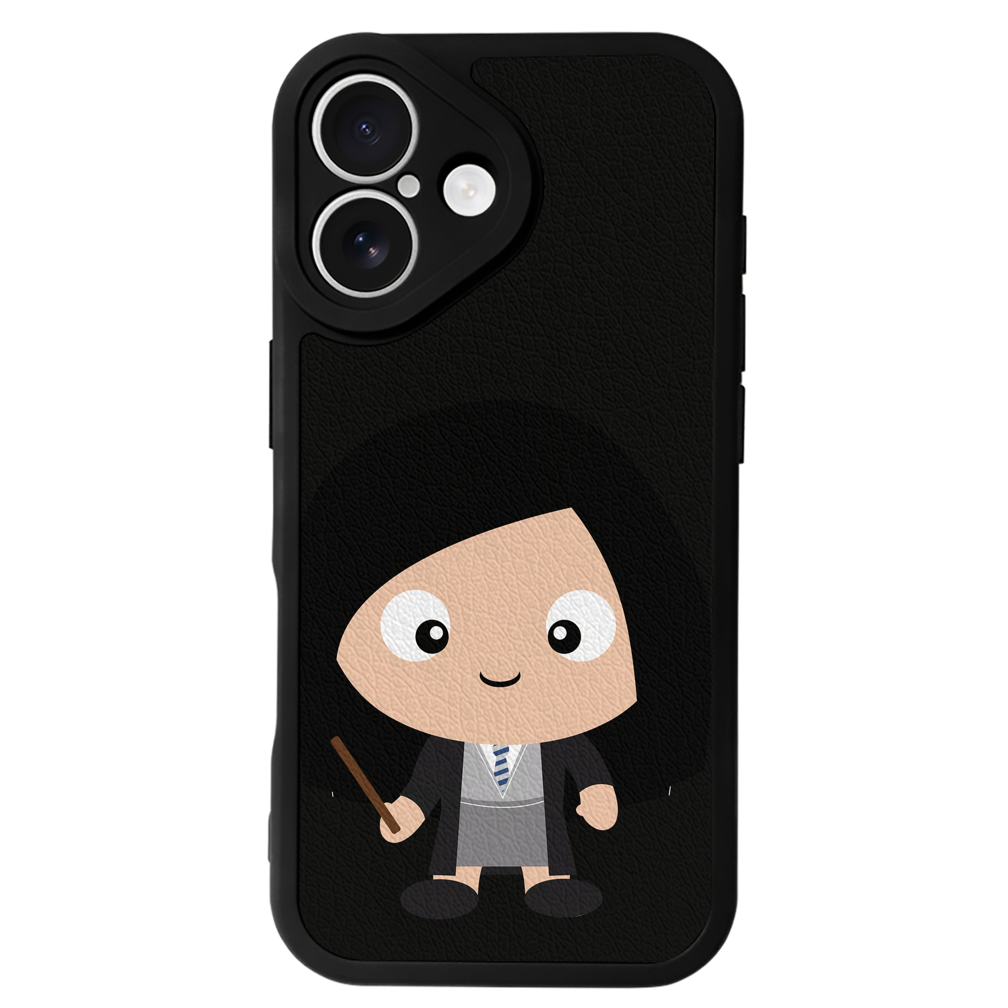 （画像用） Harry Potter ハリー・ポッターシリーズ 【iPhone 16シリーズ対応】シリコンスマホケース（レザー調） 材質：シリコン